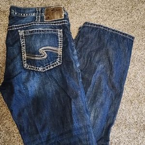 Men's Silver Jeans Nash Heritage size 38x34